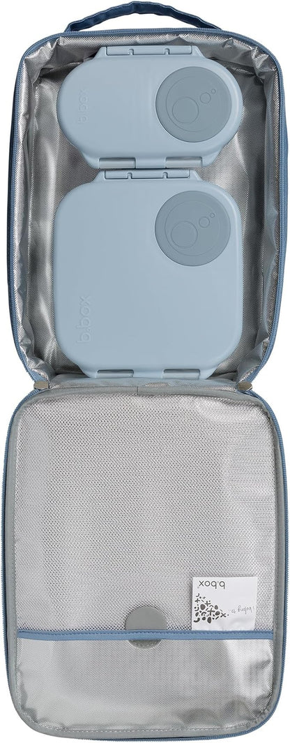b.box Snack Containers for Kids, Toddler Snack Box Container, Reusable Small Bento Box for Lunch, School & Travel, Leak Proof, BPA free, Dishwasher Safe, Ages 4 months+ (Chill Out, 12oz capacity)