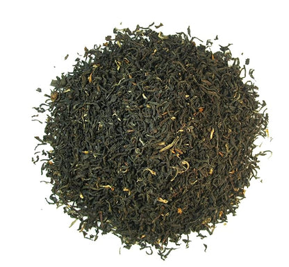Greenhilltea, Organic Assam (TGFOP) Black teaWith Tippy and Flowery premium loose leaves tea packed in resealable zip lock foil bag 4 OZ