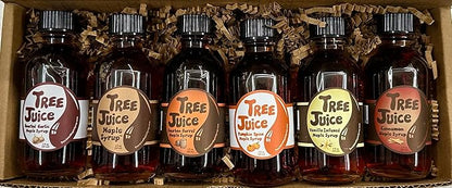 Tree Juice Maple Syrup Gift Box | Gift for Birthdays, Corporate, Holidays, and more | 6-2 ounce bottles…