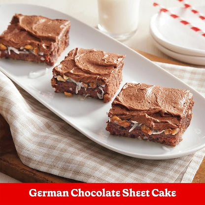 Betty Crocker Delights Super Moist German Chocolate Cake Mix, 13.25 oz. (Pack of 12)