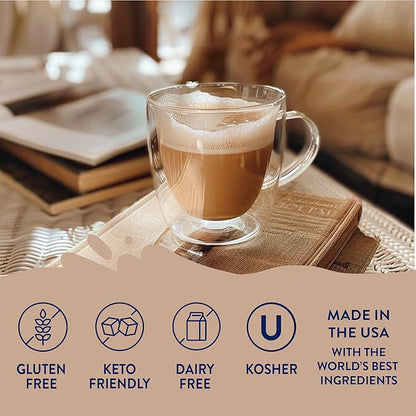 Jordan's Sugar Free Chai Syrup - 25.4oz, Gluten Free, Keto, For Coffee, Latte, Shakes