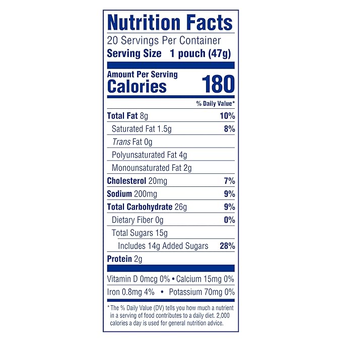 Entenmann's Little Bites Blueberry Mini Muffins | Made with Real Blueberries | 1 pack (20 pouches total)
