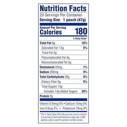 Entenmann's Little Bites Blueberry Mini Muffins | Made with Real Blueberries | 1 pack (20 pouches total)