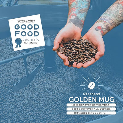 Goshen Coffee Roasters Whole Bean Bona Fide Blend | Medium Roast, Brewed or Espresso | Award-Winning, Natural and Washed | Chocolate, Syrupy, Dried Berry Flavors | 2 Lb Bag