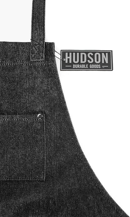 Hudson Durable Goods - Professional Grade Chef Apron for Kitchen, BBQ & Grill