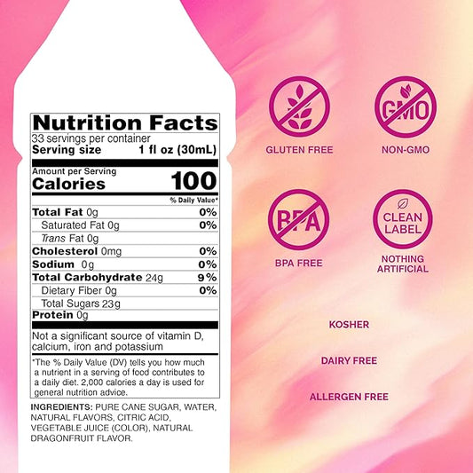 Monin Dragon Fruit, 1 Liter