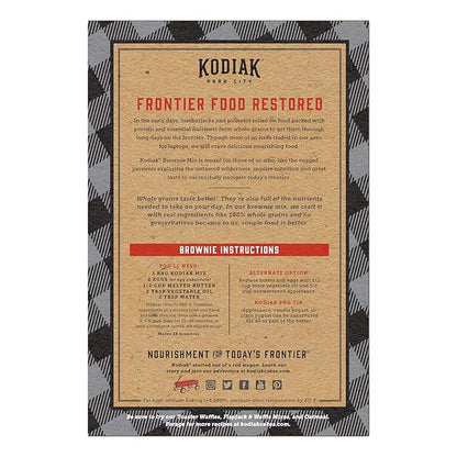 Kodiak Cakes Chocolate Fudge Brownie Mix, 14.8 Ounce Boxes (Pack of 6)