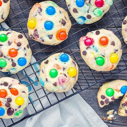 BAKETIVITY Kids Baking DIY Activity Kit - Bake Delicious Yum&m Jumbo Cookies- Real Fun Little Junior Chef Essential Kitchen Lessons, Includes Pre-Measured Ingredients and Easy to Follow Recipe.