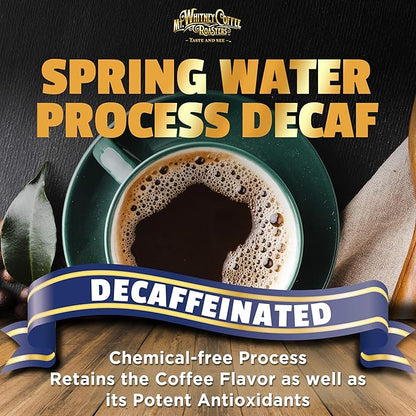 Mt. Whitney Premium Organic Spring Water Colombian, Medium Dark Raost, Low Acid, Decaf Coffee (Ground, 2 Lb)