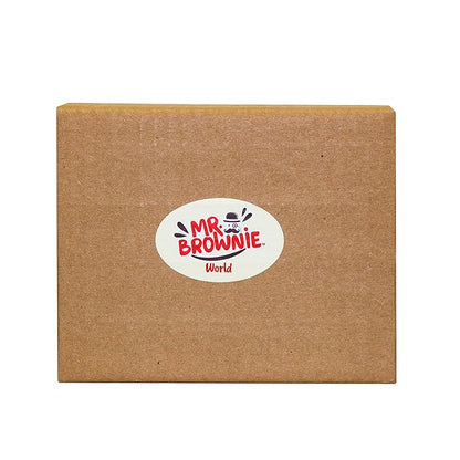Mr. Brownie Chocolate Brownies - 3 Bags x 8 Individually Wrapped Fudge Brownie Bites with Real Belgian Chocolate Bits - Soft Sweet Snack for Home, School and Work - No Nuts, Palm Oil, or Corn Syrup