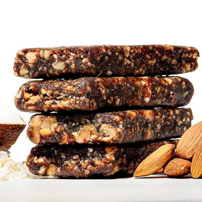 JONESBAR Organic Plant Based Protein Bars | Coconut Almond | Fruit & Nut Bar, Kosher, Gluten Free, Paleo Breakfast Bars, School Snacks, Vegan Snack & Healthy Snacks for Adults and Kids (Pack of 12)