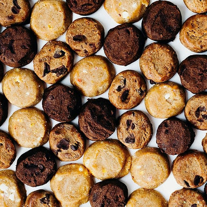 Rule Breaker Vegan & Gluten Free Cookies | Variety Pack Brownie Bites | Plant-Based, Dairy, Nut, Soy, Allergen Free, Kosher | Soft-Baked Snacks for Kids and Adults (Pack of 6)