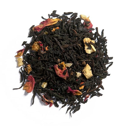 Palais des Thés - N°25 Vegan Black Tea - Holiday Blend with Vanilla, Almonds, and Cinnamon - 3.5oz Loose Leaf Metal Gift Tin, Serves 20-25 Cups