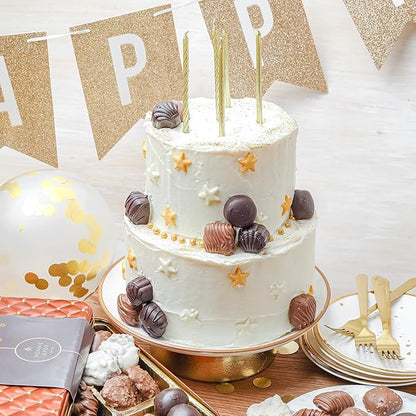 BONNIE AND POP - Birthday Food Gift Basket, Happy Birthday Chocolate, Birthday Gift Box, Food Birthday Gifts for Women and Men, Birthday Treats, Prime Snack Gift Arrangements, Bonnie and Pop