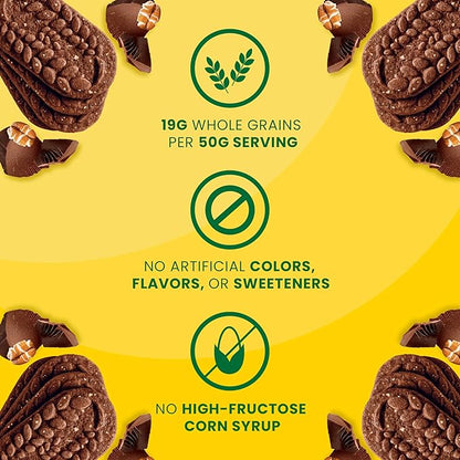 belVita Breakfast Bars Biscuits, Chocolate, 30 Total Packs, 6 Boxes (4 Biscuits Per Pack)