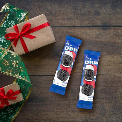 OREO Chocolate Sandwich Cookies, Holiday Cookies, 12 - 4 oz Stocking Stuffer Packs