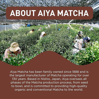Aiya Sweetened Black Tea Blend | Indian Black Tea with Cane Sugar | Quick & Easy Mix for Lattes, Smoothies | 1kg Bag (2.2 lbs)