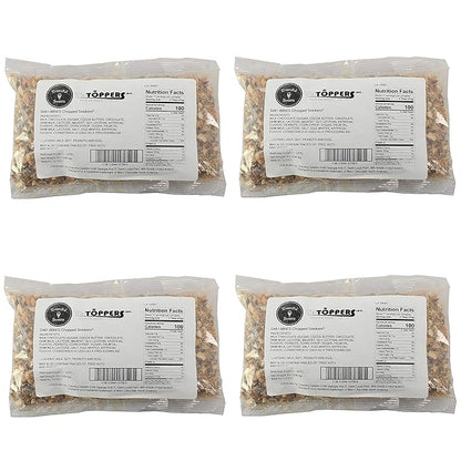 Snickers Chopped Candy 2 LBS – Chocolate Bits for Sundaes, Frozen Yogurt & Dessert Creations – Bulk Topping Mix for Parties, Ice Cream Bar Supplies, Buffet Stations & Sweet Treat Kits
