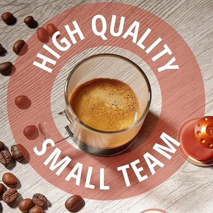 60ct Dark Roast Variety Espresso Pods Compatible with Nespresso Original Machine I Aluminum Capsules - Intensity 10-12 I Ristretto Espresso Lungo