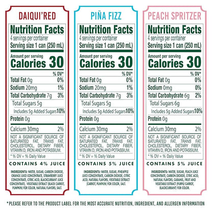 Maison Perrier Chic Variety Pack Flavored Sparkling Beverage, Low Calorie, Mocktails, 12-Pack