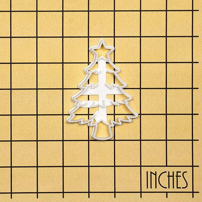 Christmas Tree cookie cutter, 1 piece - Bakerlogy