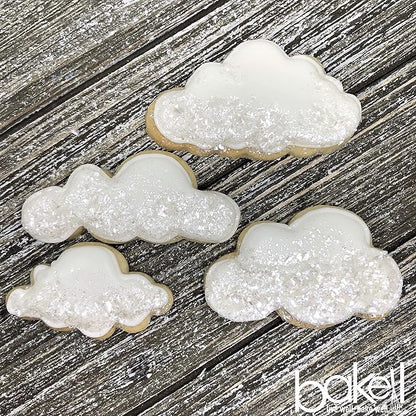 Bakell Tinker Dust - Black Shimmer (25g 1x Jar) | Edible Glitter for Cakes, Cupcakes, Cake Pops, Drinks, Dessert