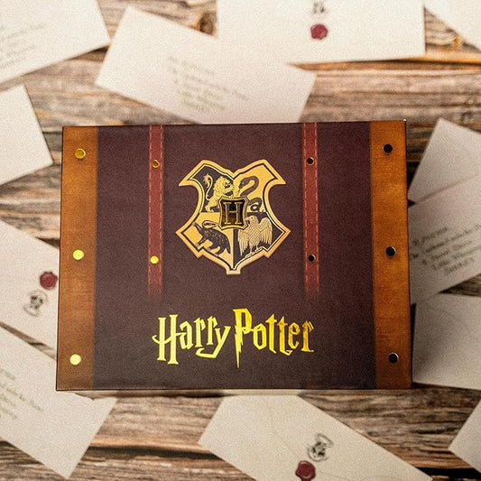 Harry Potter Acceptance Letter Explosion Box by Send A Cake – Ready to Gift, No Assembly Needed – Includes 8 Chocolate Brownies – Magical Birthday & Celebration Gift for Women, Men, Adults, Kids