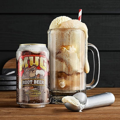 Mug Root Beer Soda, 7.5 Ounce Mini Cans, 10 Pack