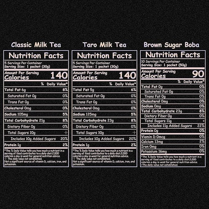 Boba Moo X Premium Boba Tea Kit Combo (Classic & Taro) - Only 5,000 Kits Yearly, Small Batch Bubble Tea Kit With Boba Tapioca Pearls, Exceptional Taste & Chewiness, Vegan, Lactose-Free, 10 Servings